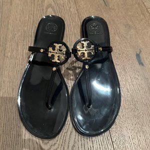 Mini Miller Jelly Sandal - Black - Size 9
